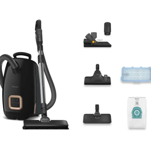Miele Guard L1 AllFloor 890W Cylinder Vacuum Cleaner 4 Power Settings Obsidian Black