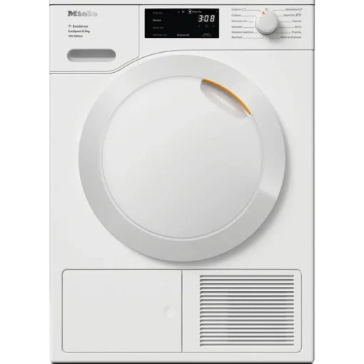Miele TEC665WP 8kg Heat Pump Tumble Dryer Lotus White