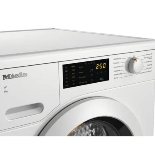 Miele WCD020WPS 8kg 1400 Spin Washing Machine Lotus White