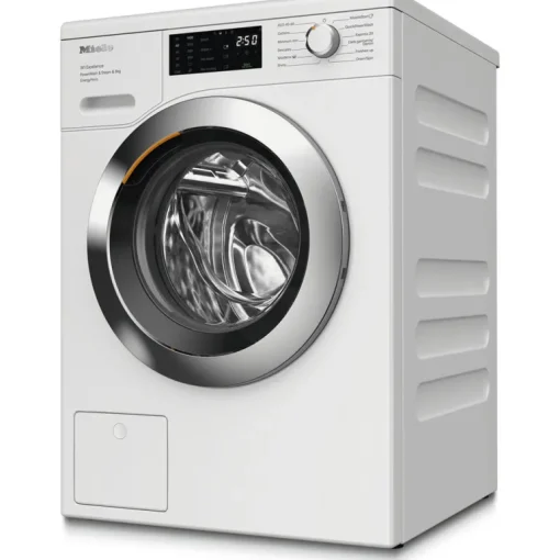 Miele WEE385 WCS 8kg 1400 Spin Power Wash & Steam Washing Machine Lotus White