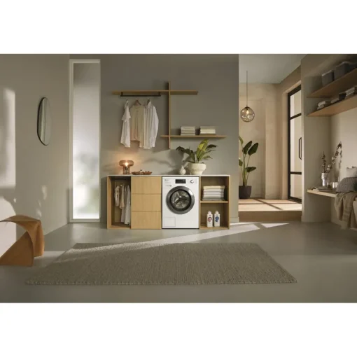 Miele WEE385 WCS 8kg 1400 Spin Power Wash & Steam Washing Machine Lotus White