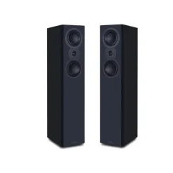 Mission LX-4 MKII Standmount Floorstanding Speakers Black Pair