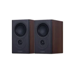 Mission LX-1 MKII Standmount Bookshelf Speakers Walnut Pair