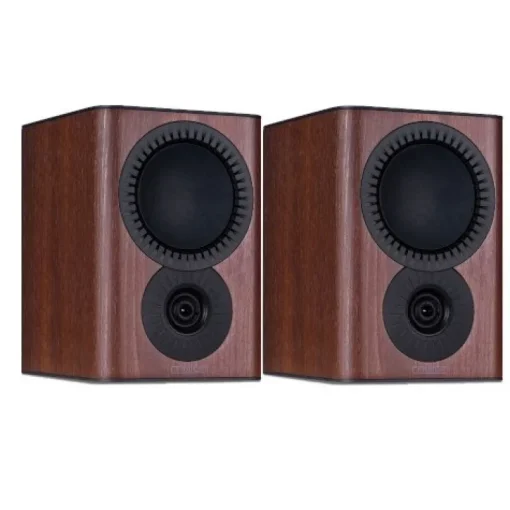 Mission QX1 MKII Standmount Bookshelf Speakers Pair Walnut