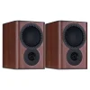 Mission QX2 MKII Standmount Bookshelf Speakers Pair Walnut