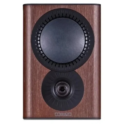 Mission QX2 MKII Standmount Bookshelf Speakers Pair Walnut