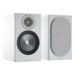 Monitor Audio Bronze 100 Bookshelf Speakers White Pair 6G including 5 Year Warranty