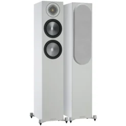 Monitor Audio Bronze 200 Floorstanding Speakers White Pair 6G including 5 Year Warranty