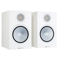Monitor Audio Silver 100 Bookshelf Speakers Pair 7G Satin White
