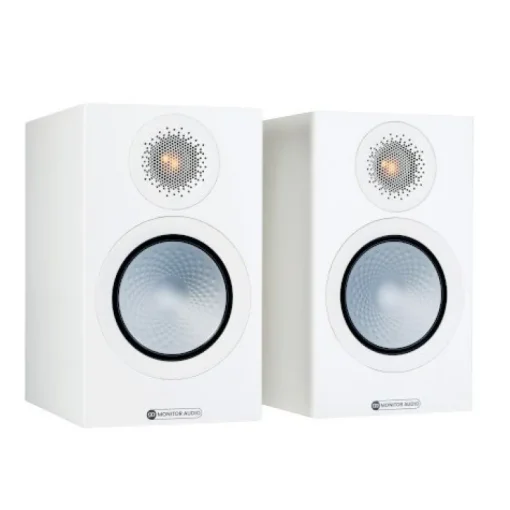Monitor Audio Silver 50 Bookshelf Speakers Pair 7G Satin White