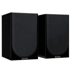 Monitor Audio Silver 100 Bookshelf Speakers Pair 7G Black Gloss