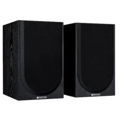 Monitor Audio Silver 100 Bookshelf Speakers Pair 7G Black Oak