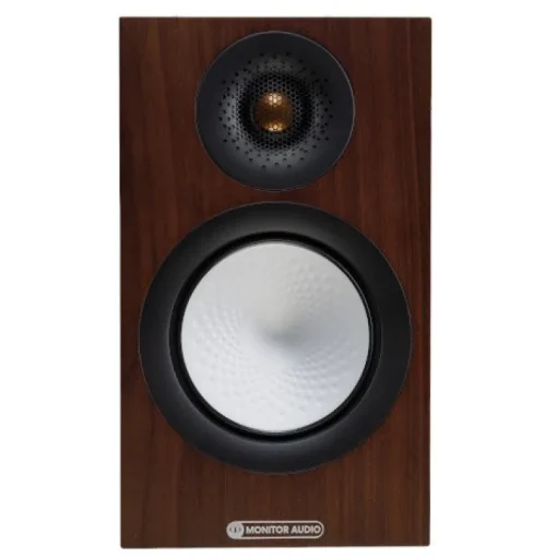 Monitor Audio Silver 50 Bookshelf Speakers Pair 7G Walnut