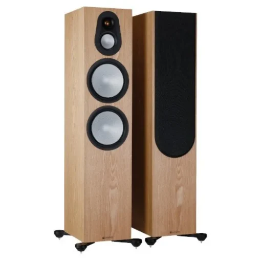 Monitor Audio Silver 500 Floorstanding Speakers Pair 7G Ash