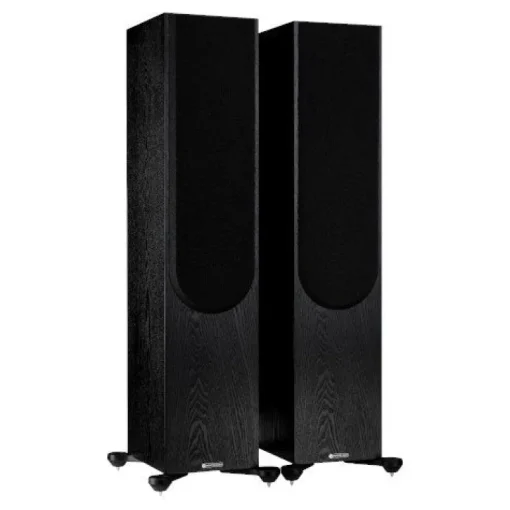 Monitor Audio Silver 500 Floorstanding Speakers Pair 7G Black Oak