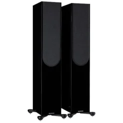 Monitor Audio Silver 300 Floorstanding Speakers Pair 7G Black Gloss