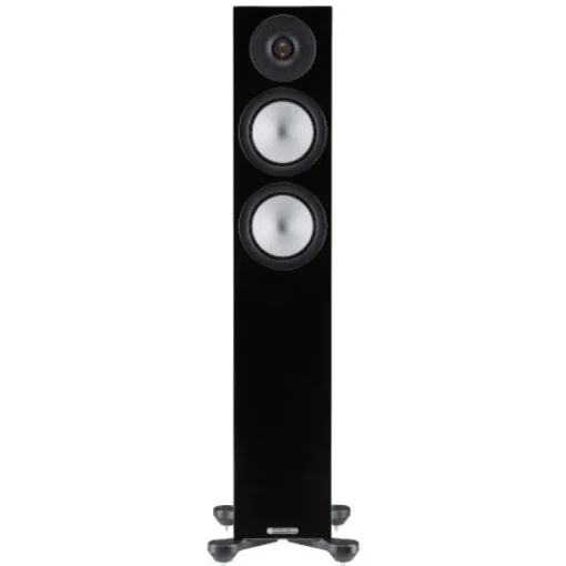 Monitor Audio Silver 200 Floorstanding Speakers Pair 7G Black Gloss