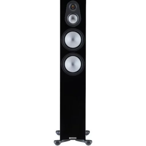 Monitor Audio Silver 300 Floorstanding Speakers Pair 7G Black Gloss
