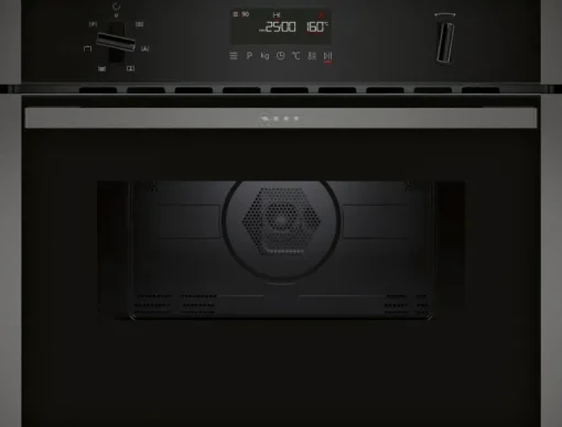 Neff C1AMG84G0B N 50 Built-in microwave oven with hot air 60 x 45 cm Graphite-Grey
