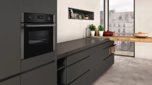 Neff C1AMG84G0B N 50 Built-in microwave oven with hot air 60 x 45 cm Graphite-Grey