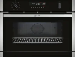 Neff C1APG64N0B N 50, Built-in compact microwave with steam function, 60 x 45 cm, Stainless steel
