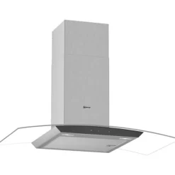 Neff D94AFM1N0B N 50 Wall-mounted cooker hood 90 cm clear glass