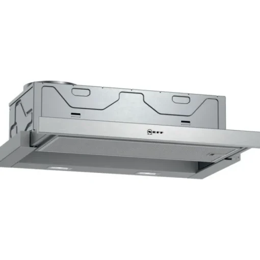 Neff D46ED22N1B N 50 Telescopic cooker hood 60 cm Silver metallic