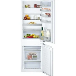 Neff KI7863DF0G N 70 Built-in fridge-freezer with freezer at bottom 177.2 x 55.8 cm soft close flat hinge