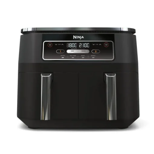 Ninja AF200UK Foodi 4 in 1 Dual Zone 7.6L Air Fryer Black
