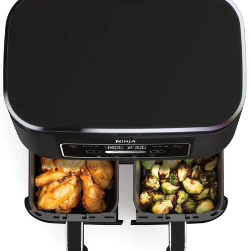 Ninja AF200UK Foodi 4 in 1 Dual Zone 7.6L Air Fryer Black