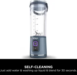 Ninja Blast Cordless Portable Blender Denim Blue BC151UKNV