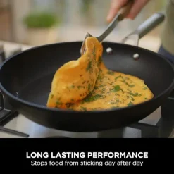 Ninja C10024UK ZEROSTICK Essentials 24cm Frying Pan Black