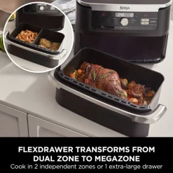 Ninja Foodi FlexDrawer Air Fryer AF500UK 10.4L Black