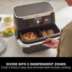 Ninja Foodi FlexDrawer Air Fryer AF500UK 10.4L Black