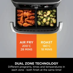 Ninja Foodi FlexDrawer Air Fryer AF500UK 10.4L Black