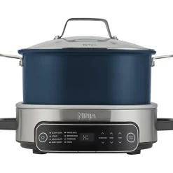 Ninja Foodi 8-Mode 6L PossibleCooker Rice and Slow Cooker MC1101UK Midnight Blue