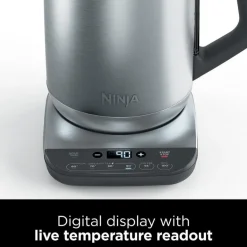 Ninja KT201UK 1.7 Litres Jug Kettle - Stainless Steel