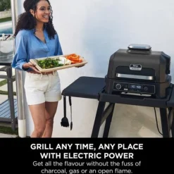 Ninja OG850UK Woodfire Pro XL Electric BBQ Grill & Smoker