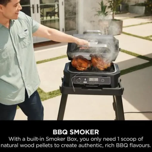 Ninja OG850UK Woodfire Pro XL Electric BBQ Grill & Smoker