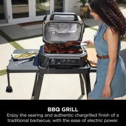 Ninja OG850UK Woodfire Pro XL Electric BBQ Grill & Smoker