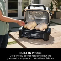Ninja OG850UK Woodfire Pro XL Electric BBQ Grill & Smoker
