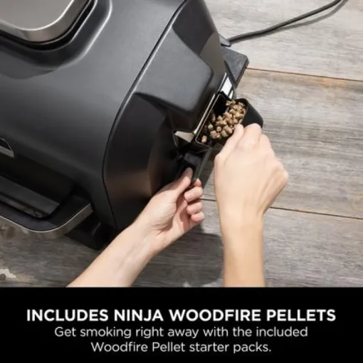 Ninja OG850UK Woodfire Pro XL Electric BBQ Grill & Smoker