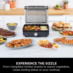 Ninja Sizzle Indoor Grill & Flat Plate GR101UK