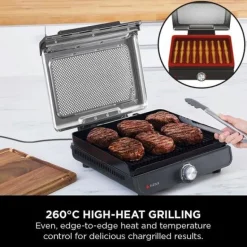 Ninja Sizzle Indoor Grill & Flat Plate GR101UK