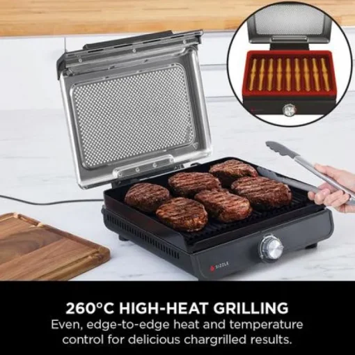 Ninja Sizzle Indoor Grill & Flat Plate GR101UK