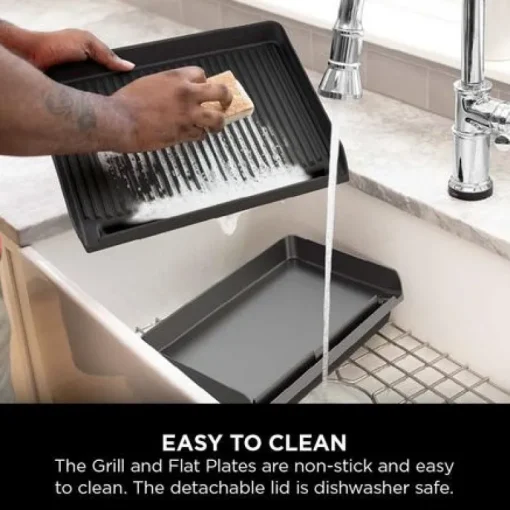 Ninja Sizzle Indoor Grill & Flat Plate GR101UK