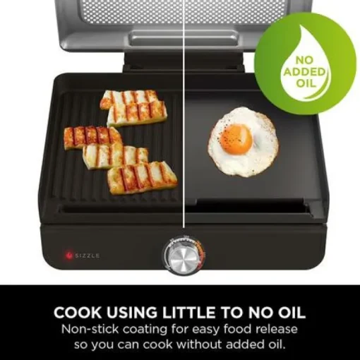 Ninja Sizzle Indoor Grill & Flat Plate GR101UK