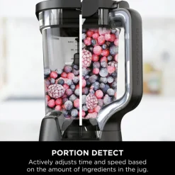 Ninja TB401UK Detect Power Blender and Processor Pro with Blendsense Technology Black