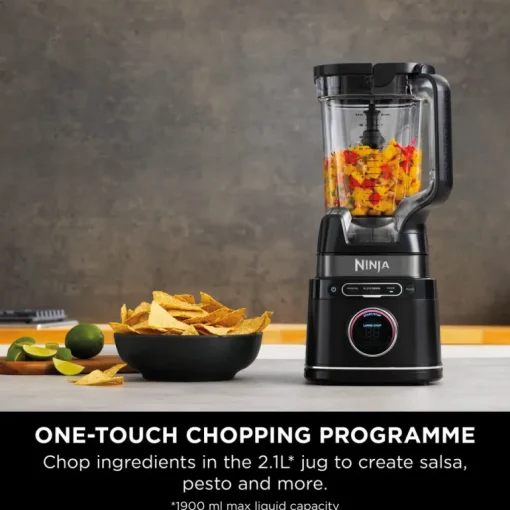 Ninja TB401UK Detect Power Blender and Processor Pro with Blendsense Technology Black