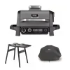 Ninja Woodfire Electric BBQ Grill and Smoker with Stand and Cover OG701UKGRILLKIT - CLEARANCE